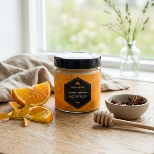 Cremet honning med appelsin